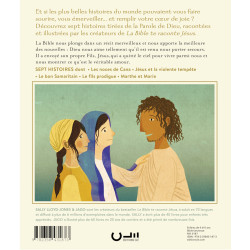 Quatrième de couverture du livre «Jésus notre véritable ami» de Sally Llyod-Jones et Jago publié par les Éditions Clé