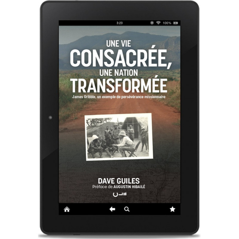 Couverture du livre "Une vie consacrée une nation transformée" par Dave Guiles