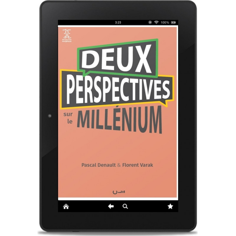 Couverture du l'ePub du livre Deux perspectives sur le millénium