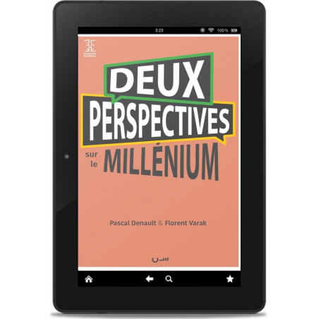 Couverture du l'ePub du livre Deux perspectives sur le millénium