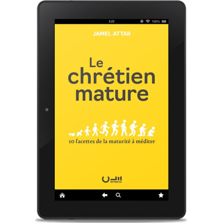 Première de couverture de l'eBook «Le chrétien mature» de Jamel Attar publié aux Editions Clé