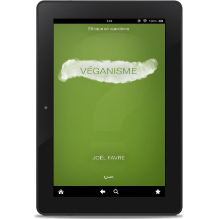 Première de couverture du livre Véganisme de Joël FAVRE publié aux Editions Clé