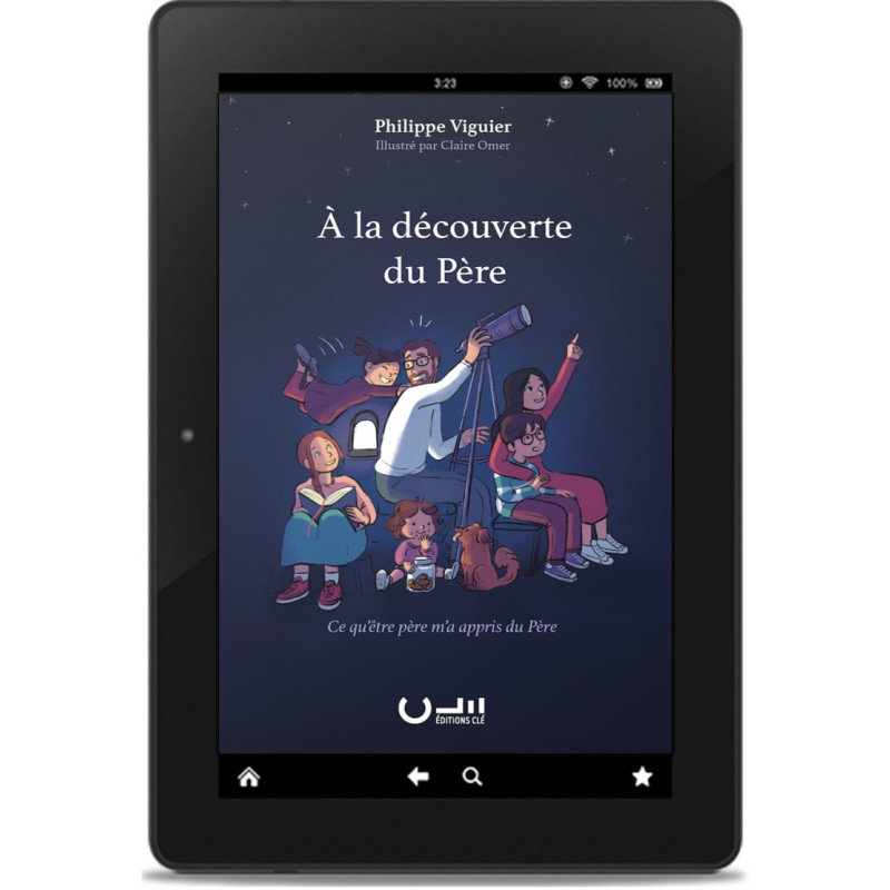 Première de couioverture du livre «À la découverte du Père» de Philippe VIGUIER publié aux Éditions Clé