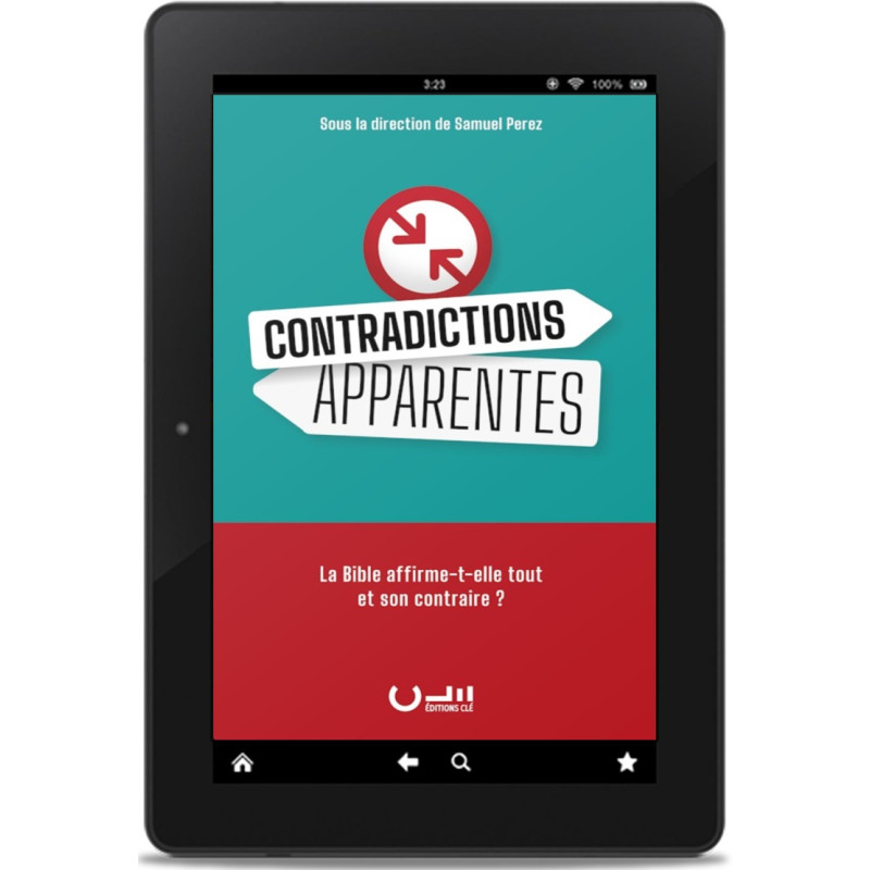 Contradictions apparentes (format ePub), collectif sous dir. S. Perez, publié aux Éditions Clé