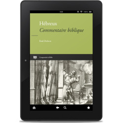 Première de couverture du l'ePub "Hébreux - commentaire biblique" de Brad Dickson publié aux Editions Clé