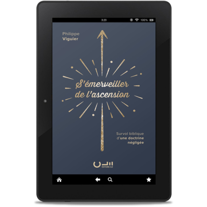 Première de couverture de «S'émerveiller de l'ascension» de Philippe Viguier publié aux Éditions Clé
