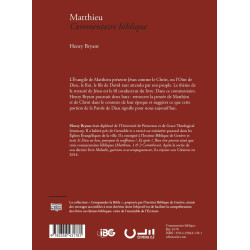 Matthieu : Commentaire biblique - Henry Bryant - Livre des Éditions Clé